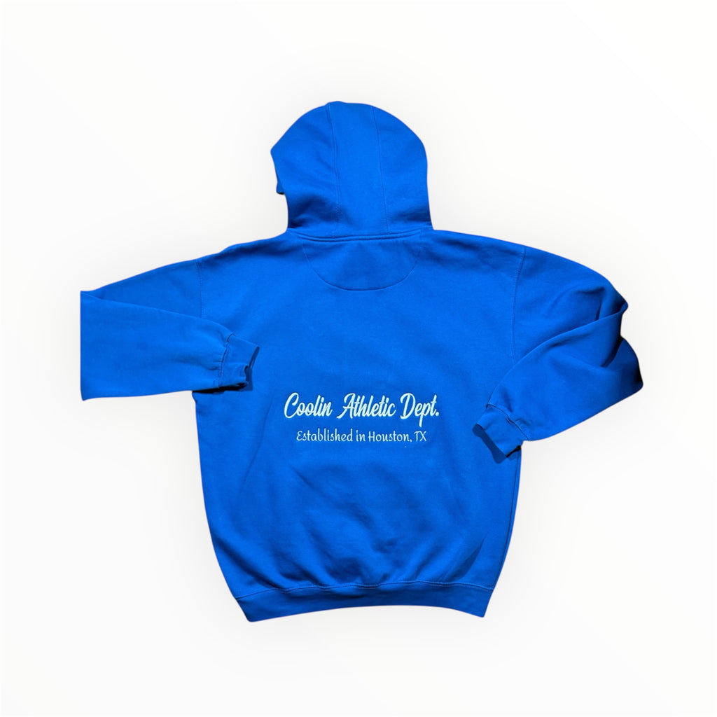 Script C Logo Hoodie Blue