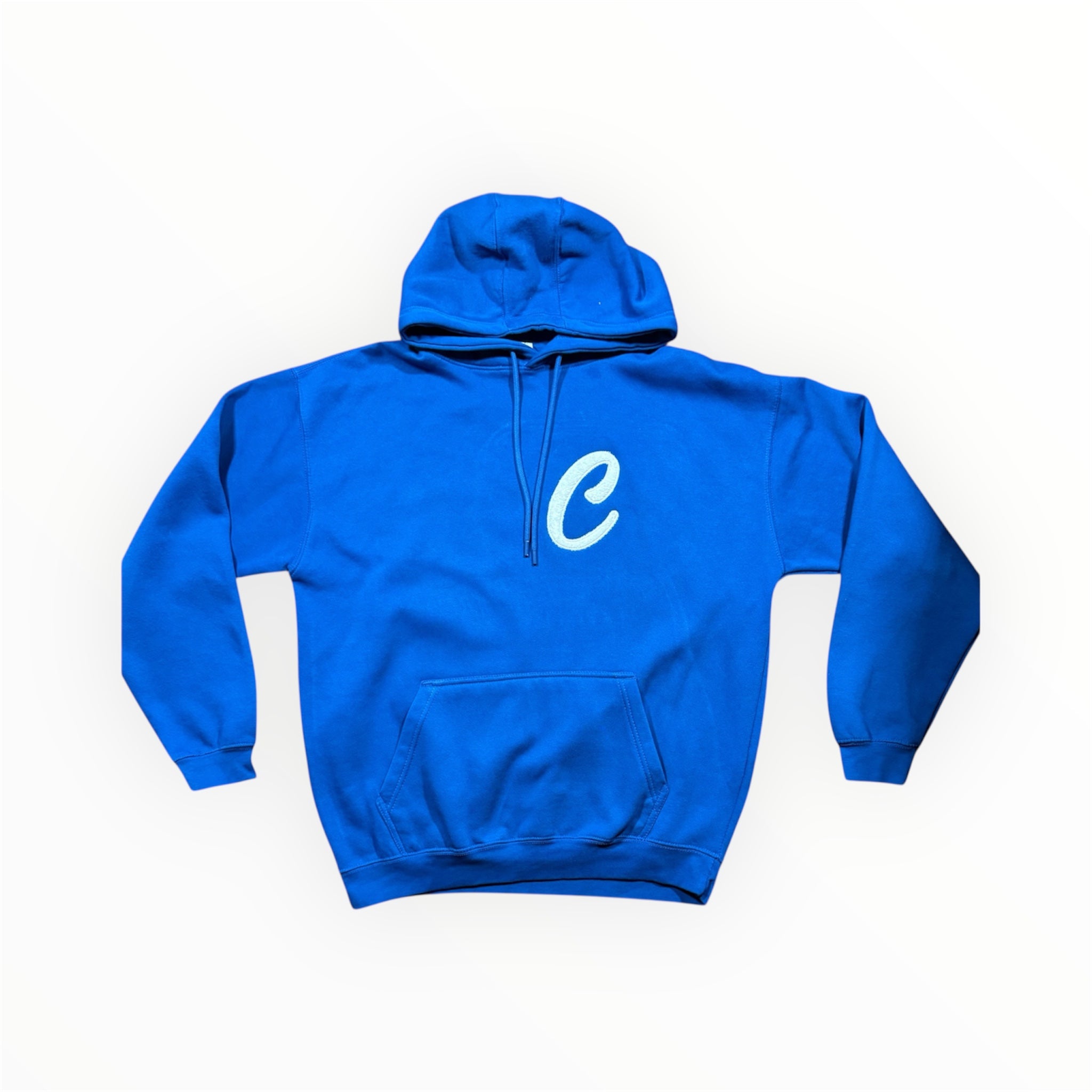 Script C Logo Hoodie Blue