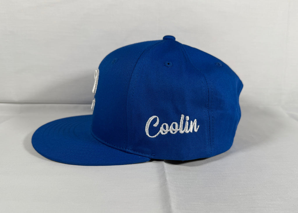 Coolin Script C Snapback Blue